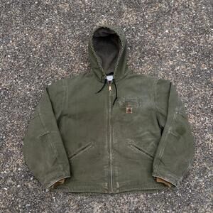 Vintage Moss Green Carhartt jacket